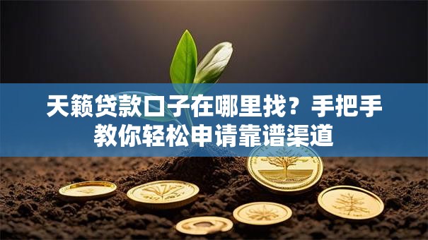 天籁贷款口子在哪里找？手把手教你轻松申请靠谱渠道