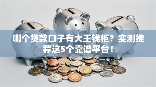 哪个贷款口子有大王钱柜？实测推荐这5个靠谱平台！