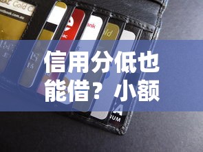 信用分低也能借？小额贷款口子推荐+申请攻略全解析！