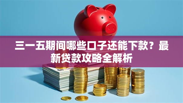 三一五期间哪些口子还能下款？最新贷款攻略全解析