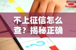 不上征信怎么查？揭秘正确查询方法及替代方案