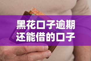 黑花口子逾期还能借的口子有哪些？这些渠道要记好