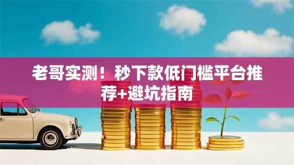 老哥实测！秒下款低门槛平台推荐+避坑指南
