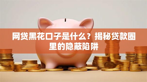 网贷黑花口子是什么？揭秘贷款圈里的隐蔽陷阱