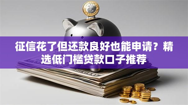 征信花了但还款良好也能申请？精选低门槛贷款口子推荐