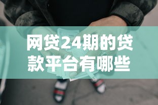 网贷24期的贷款平台有哪些？这5家正规机构值得优先考虑