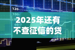 2025年还有不查征信的贷款app吗？深度解析贷款新动向