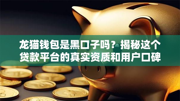龙猫钱包是黑口子吗？揭秘这个贷款平台的真实资质和用户口碑