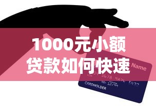 1000元小额贷款如何快速申请？这5个技巧必须掌握！