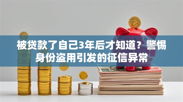 被贷款了自己3年后才知道？警惕身份盗用引发的征信异常