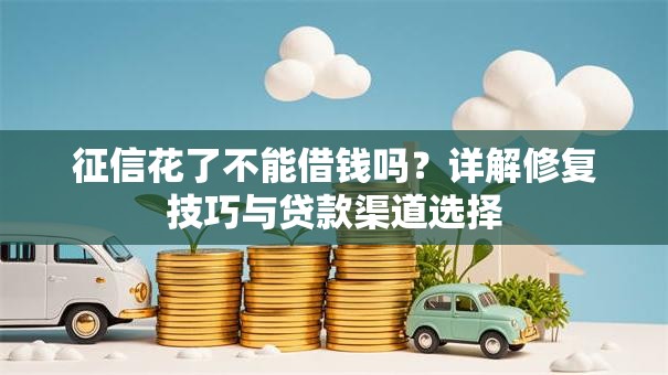 征信花了不能借钱吗？详解修复技巧与贷款渠道选择