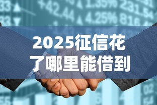 2025征信花了哪里能借到钱？这5个100%通过渠道别错过！