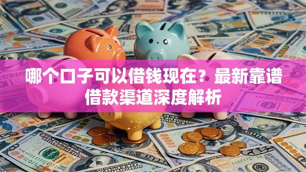 哪个口子可以借钱现在？最新靠谱借款渠道深度解析