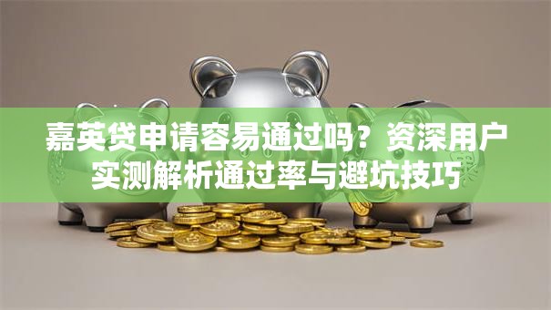 嘉英贷申请容易通过吗？资深用户实测解析通过率与避坑技巧