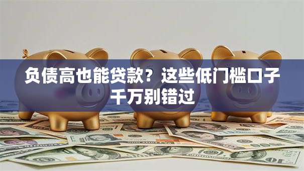负债高也能贷款？这些低门槛口子千万别错过