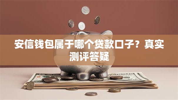 安信钱包属于哪个贷款口子？真实测评答疑