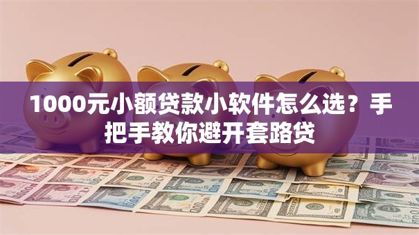 1000元小额贷款小软件怎么选？手把手教你避开套路贷