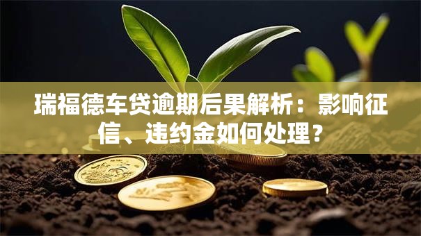 瑞福德车贷逾期后果解析：影响征信、违约金如何处理？