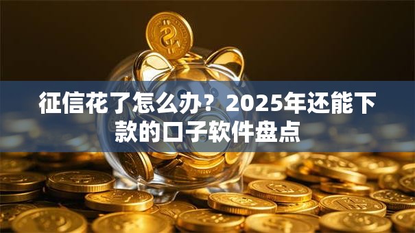 征信花了怎么办？2025年还能下款的口子软件盘点