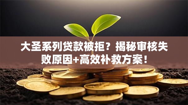 大圣系列贷款被拒？揭秘审核失败原因+高效补救方案！