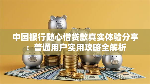 中国银行随心借贷款真实体验分享：普通用户实用攻略全解析