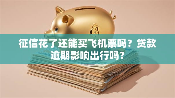 征信花了还能买飞机票吗？贷款逾期影响出行吗？