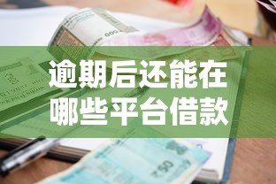 逾期后还能在哪些平台借款？靠谱渠道深度解析