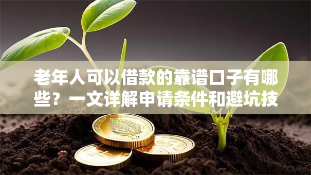 老年人可以借款的靠谱口子有哪些？一文详解申请条件和避坑技巧