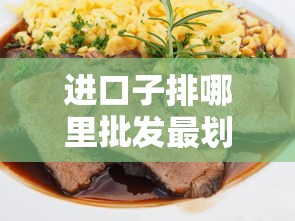 进口子排哪里批发最划算？餐饮贷款融资技巧解析