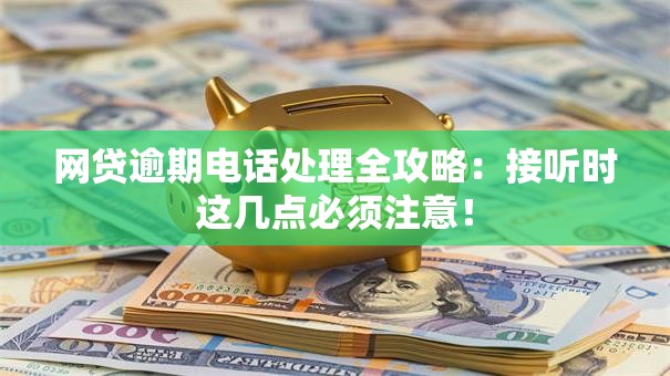 网贷逾期电话处理全攻略：接听时这几点必须注意！
