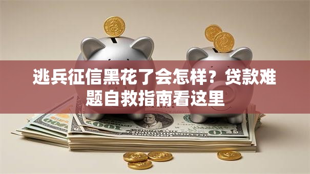 逃兵征信黑花了会怎样？贷款难题自救指南看这里