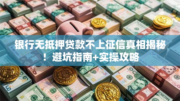银行无抵押贷款不上征信真相揭秘！避坑指南+实操攻略