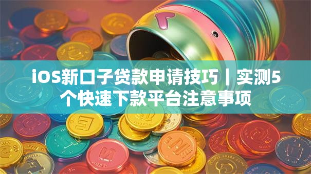 iOS新口子贷款申请技巧｜实测5个快速下款平台注意事项