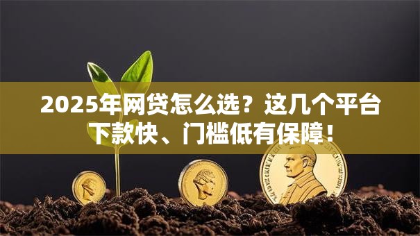 2025年网贷怎么选？这几个平台下款快、门槛低有保障！