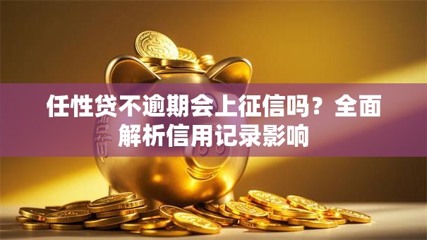 任性贷不逾期会上征信吗？全面解析信用记录影响