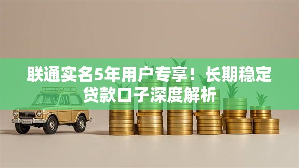 联通实名5年用户专享！长期稳定贷款口子深度解析