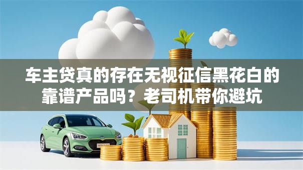 车主贷真的存在无视征信黑花白的靠谱产品吗？老司机带你避坑