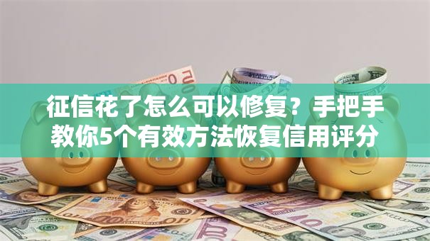 征信花了怎么可以修复？手把手教你5个有效方法恢复信用评分