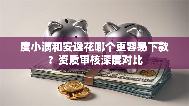 度小满和安逸花哪个更容易下款？资质审核深度对比