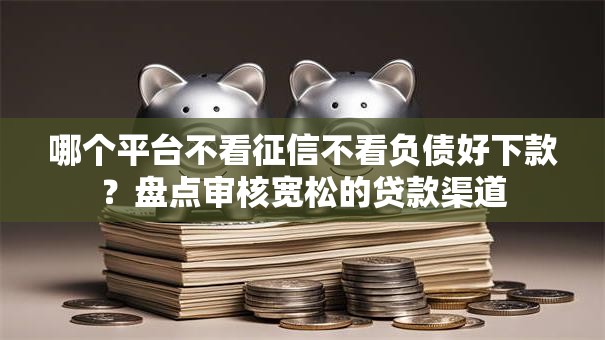 哪个平台不看征信不看负债好下款？盘点审核宽松的贷款渠道