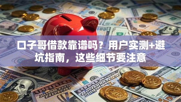 口子哥借款靠谱吗？用户实测+避坑指南，这些细节要注意
