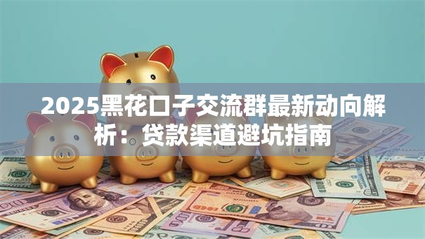 2025黑花口子交流群最新动向解析：贷款渠道避坑指南