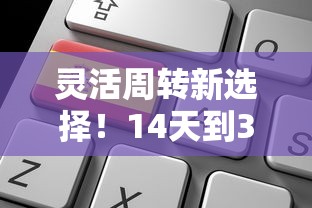 灵活周转新选择！14天到30借款口子解析及申请攻略