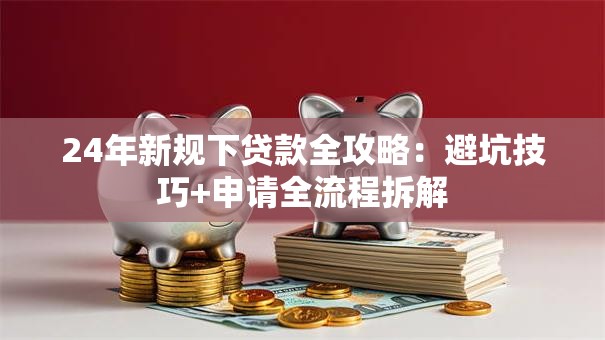 24年新规下贷款全攻略：避坑技巧+申请全流程拆解