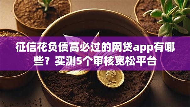 征信花负债高必过的网贷app有哪些？实测5个审核宽松平台
