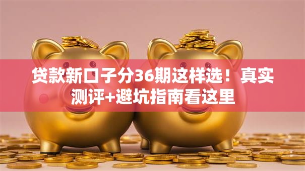 贷款新口子分36期这样选！真实测评+避坑指南看这里