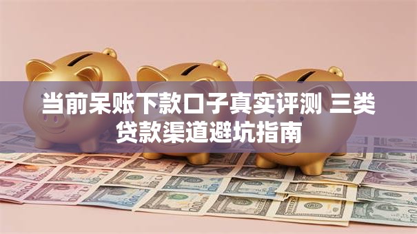 当前呆账下款口子真实评测 三类贷款渠道避坑指南