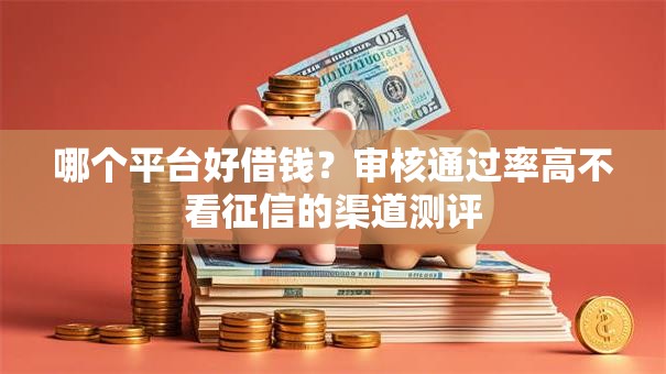 哪个平台好借钱？审核通过率高不看征信的渠道测评
