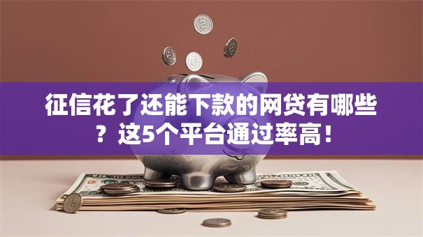 征信花了还能下款的网贷有哪些？这5个平台通过率高！