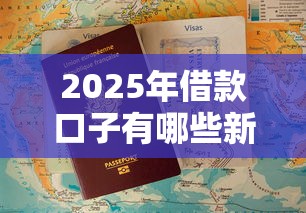 2025年借款口子有哪些新选择？这几种方法值得提前收藏